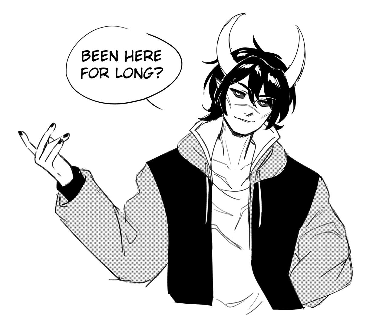 Original character - Ravael manga test