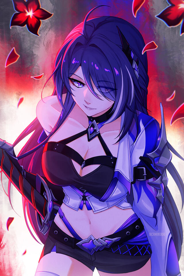 Acheron - Honkai: Star Rail fanart