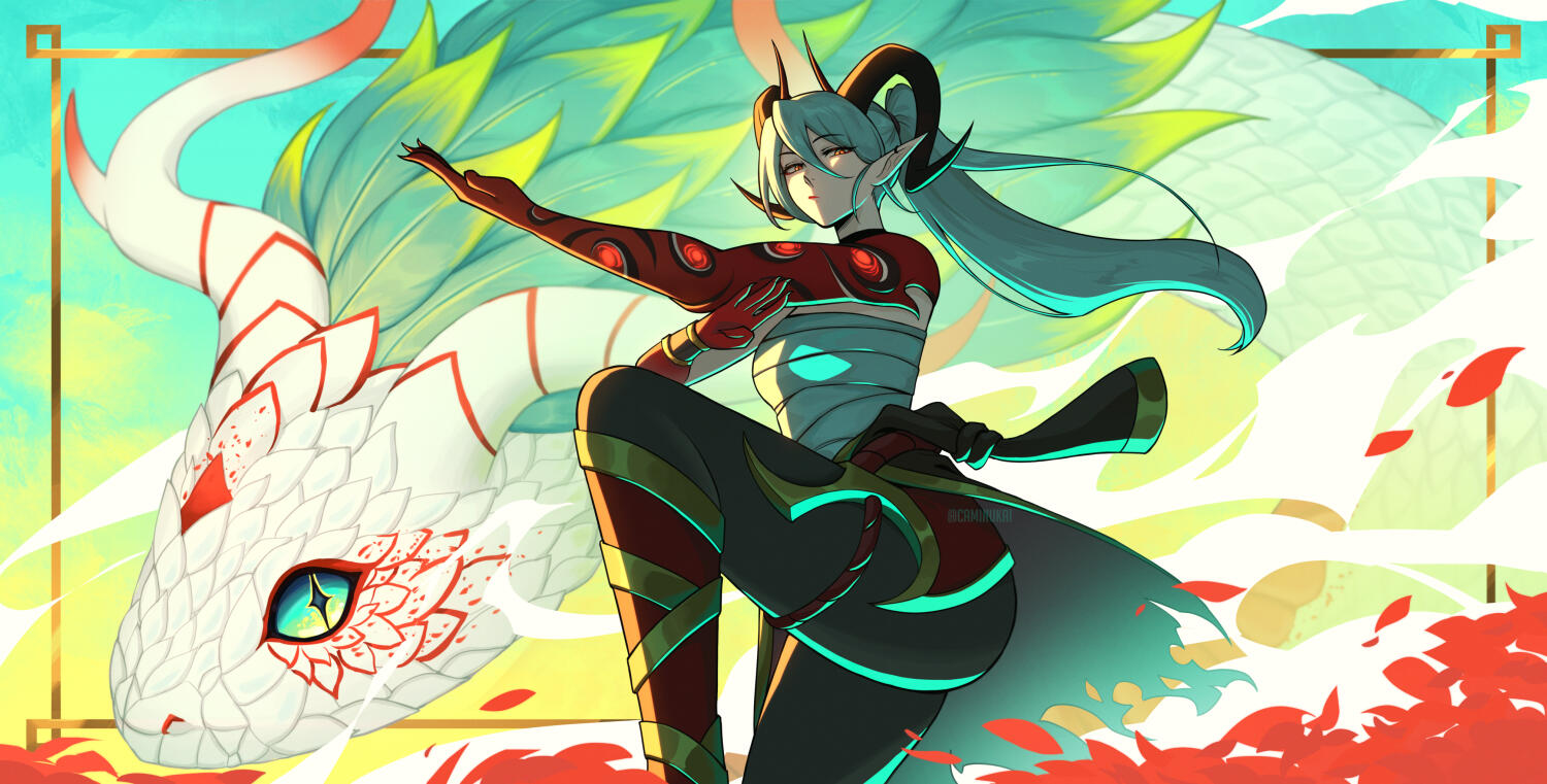 Original character - Mysha & Ankhala Original character - Mysha & Ankhala